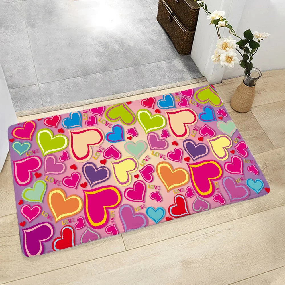 Tapis de bain fantaisie violet