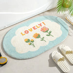Tapis de bain fleur - Vignette | Douceur De Bain