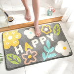 Tapis de bain fleurs - Vignette | Douceur De Bain