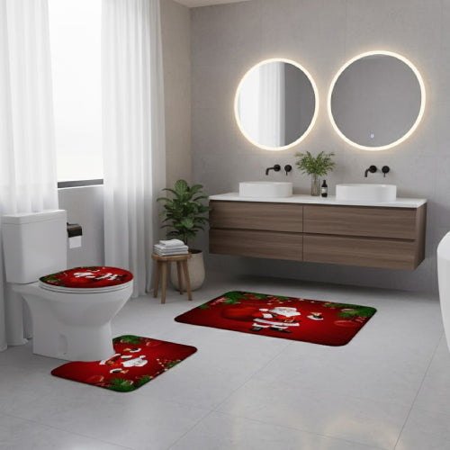 Tapis de bain flocon de neige  lavabo 