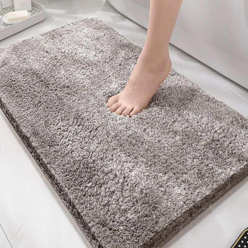 Tapis de bain géant camel