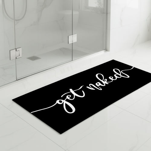 Tapis de bain get naked cabinet 