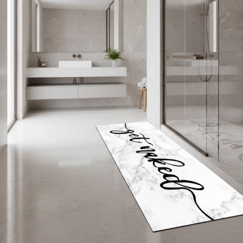 Tapis de bain get naked vitre 