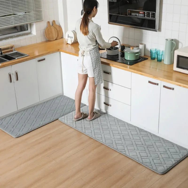 Tapis de bain graphique cuisine