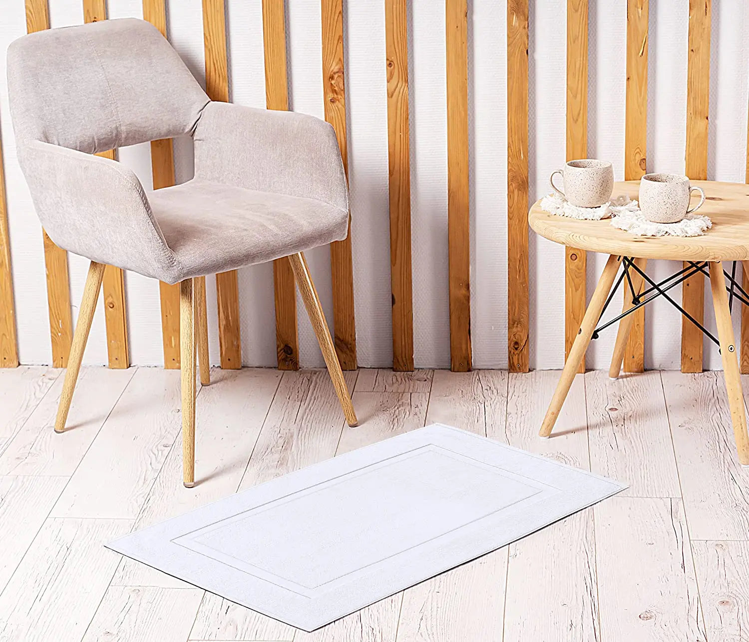 Tapis de bain hammam chaise