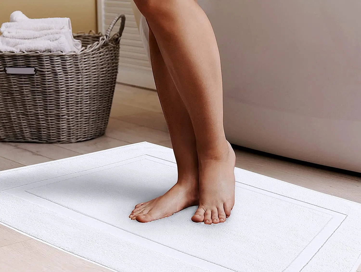 Tapis de bain hammam pieds