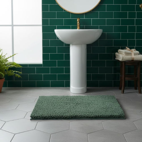 Tapis de bain haute qualité  plante 