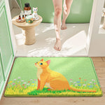 Tapis de bain imprimé chat - Vignette | Douceur De Bain