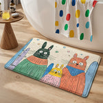 Tapis de bain lapin dessin animé - Vignette | Douceur De Bain