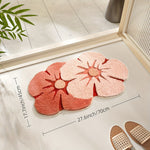 Tapis de bain les deux roses - Vignette | Douceur De Bain