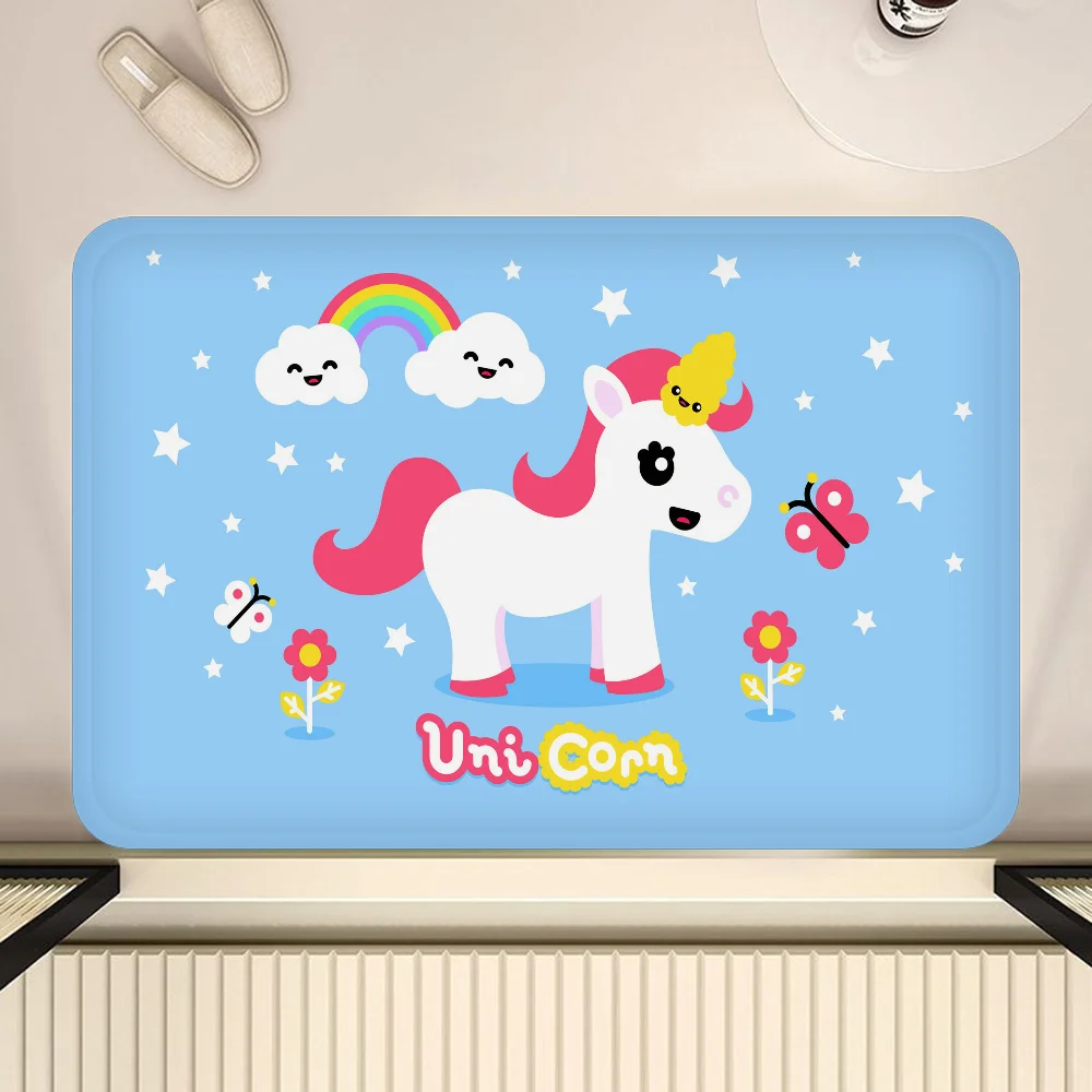 Tapis de bain licorne Unicorn