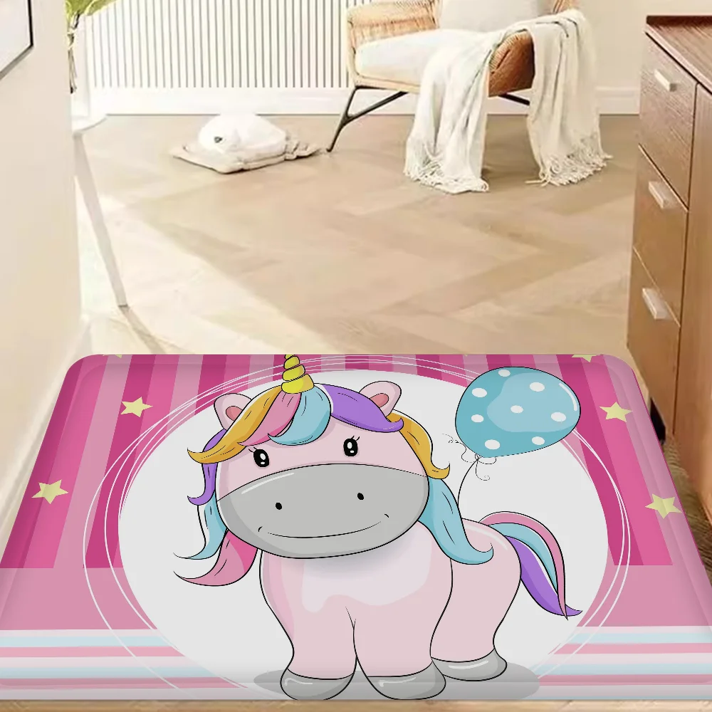 Tapis de bain licorne dessin Nairobi 