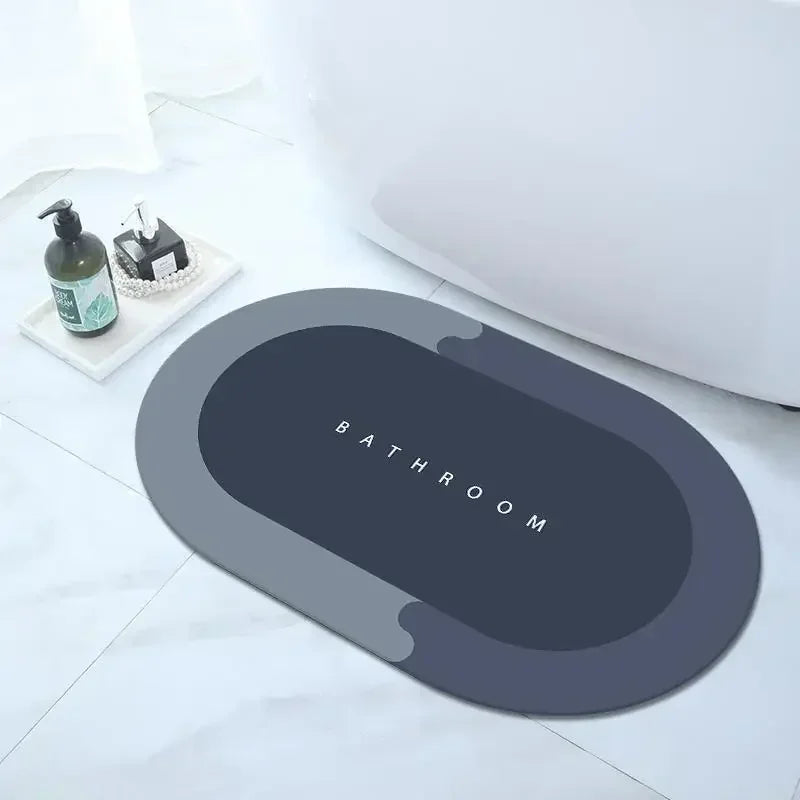 Tapis de bain magique révolutionnaire gris