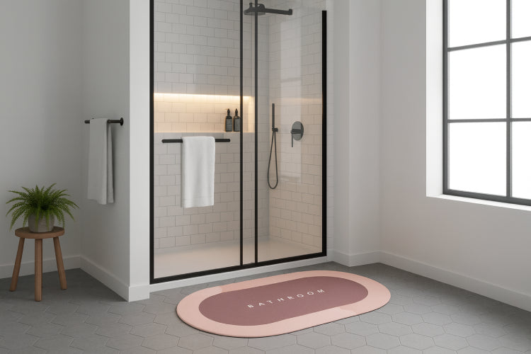 Tapis de bain magique révolutionnaire  plante 