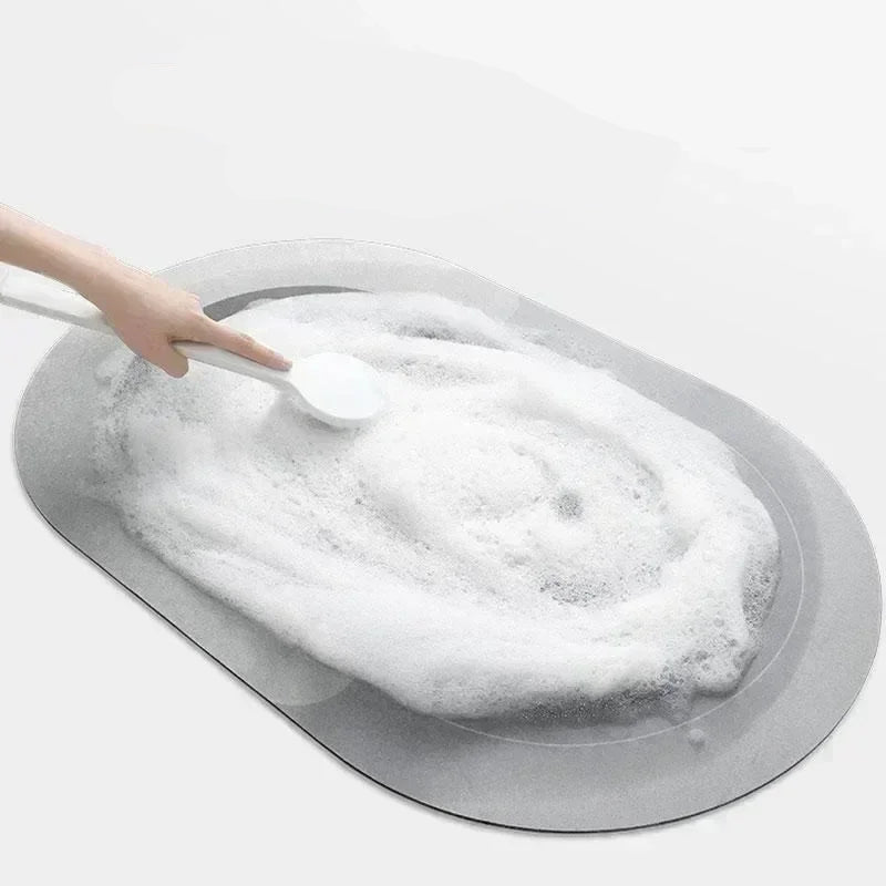 Tapis de bain marbre nettoyage