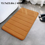 Tapis de bain marron absorbant - Vignette | Douceur De Bain
