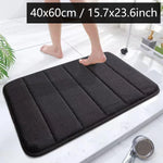 Tapis de bain marron absorbant - Vignette | Douceur De Bain