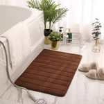 Tapis de bain marron chocolat - Vignette | Douceur De Bain