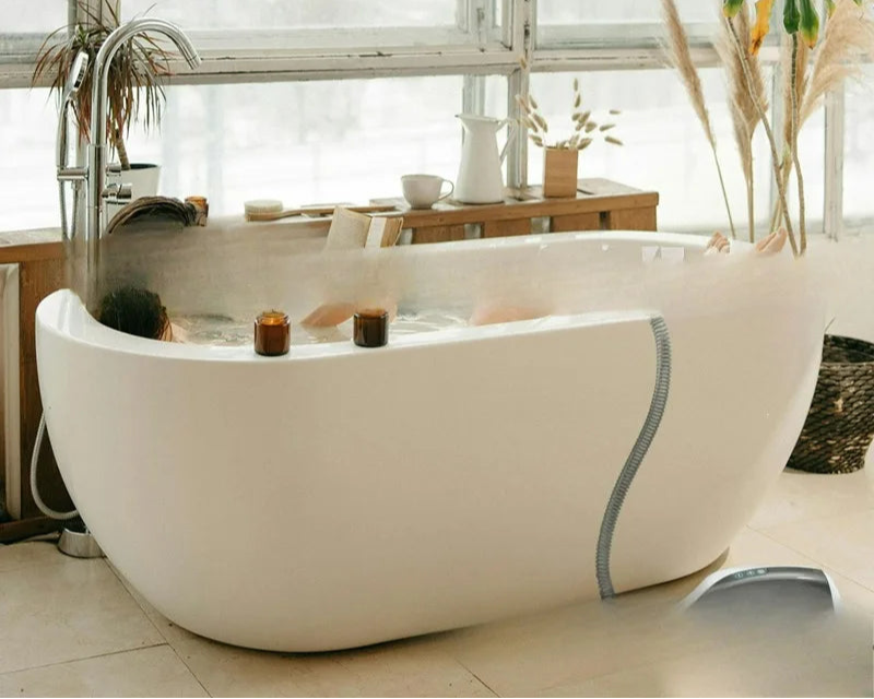 Tapis de bain massant baignoire