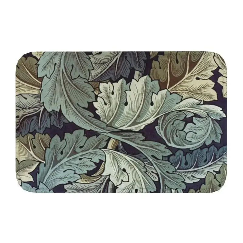 Tapis de bain microalgues feuille