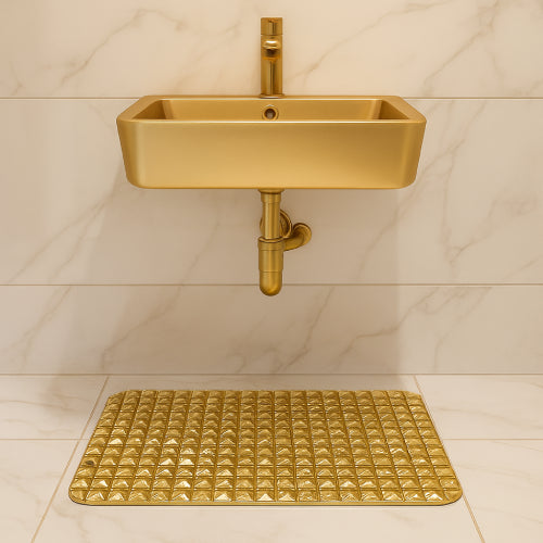 Tapis de bain or sol 