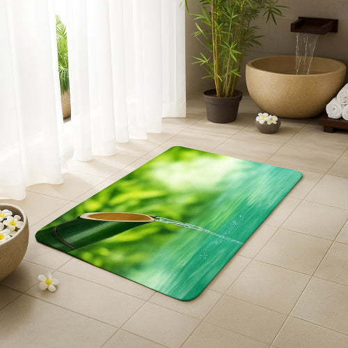 Tapis de bain orchidée H2O