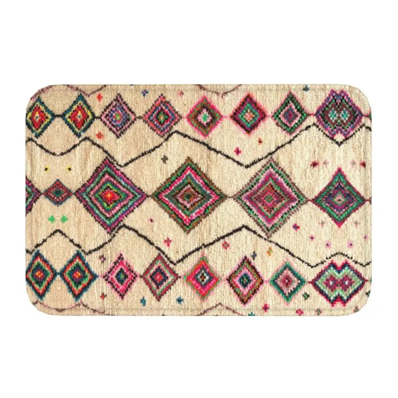 Tapis de bain oriental  beige