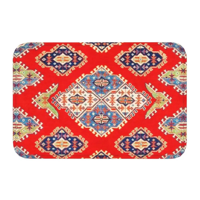 Tapis de bain oriental  bleu foncé