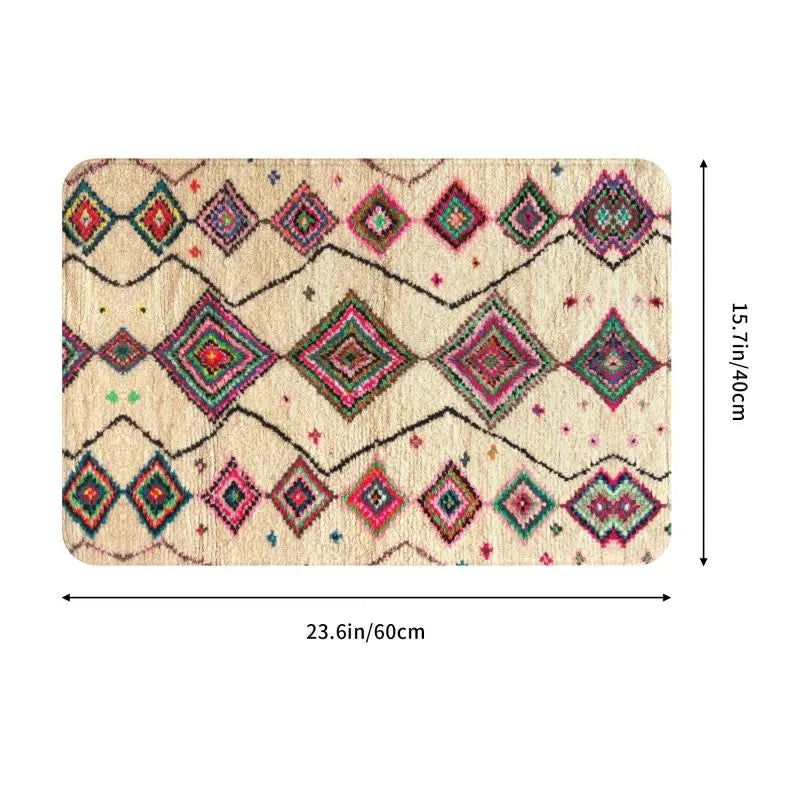 Tapis de bain oriental taille