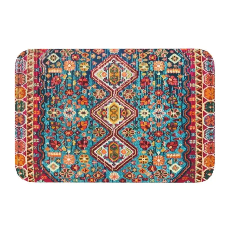 Tapis de bain oriental  vert