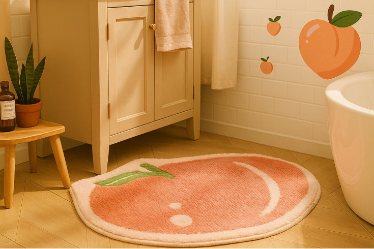 Tapis de bain pêche baignoire 
