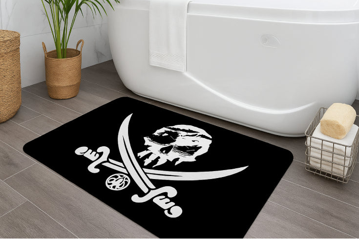 Tapis de bain pirate baignoire 
