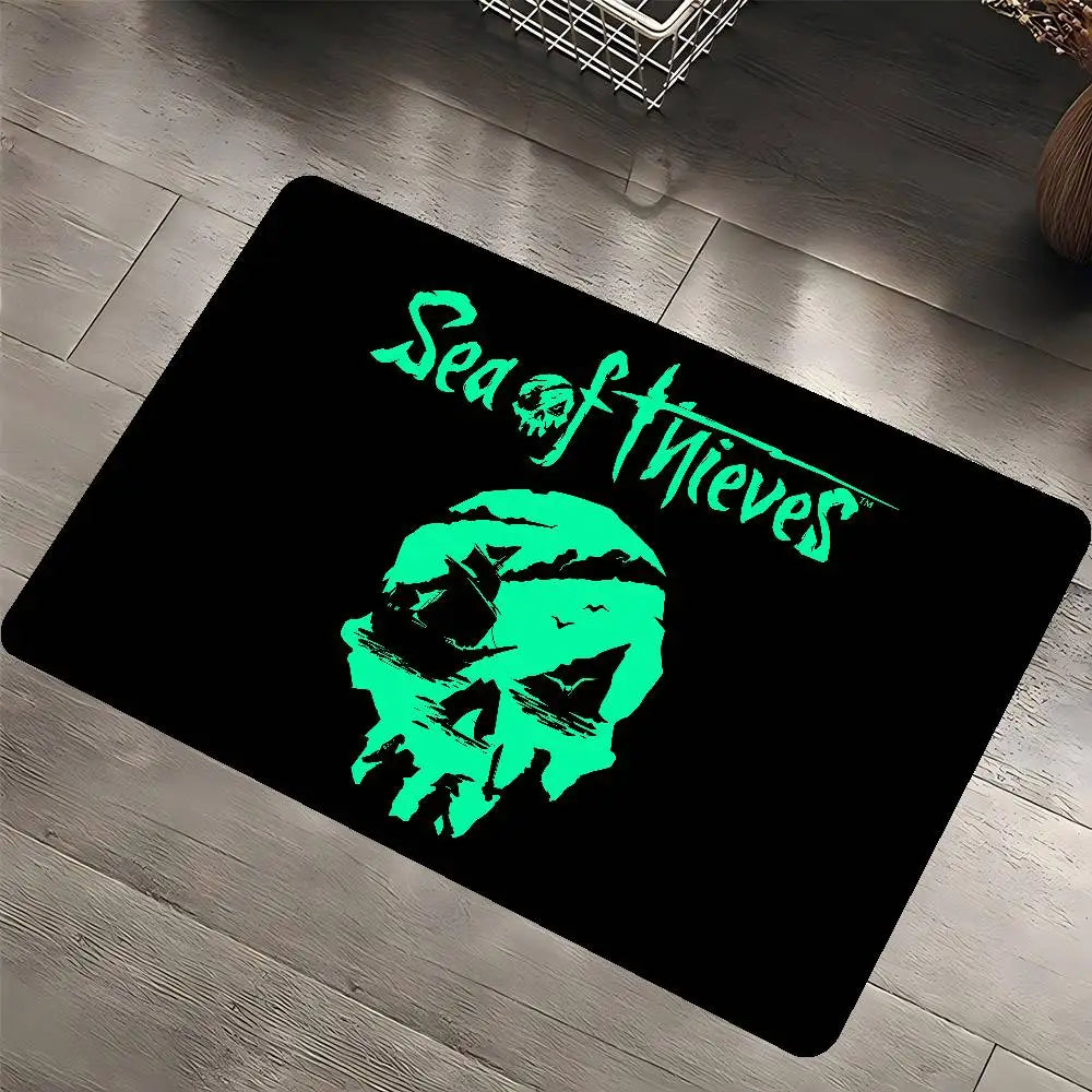 Tapis de bain pirate d'anime