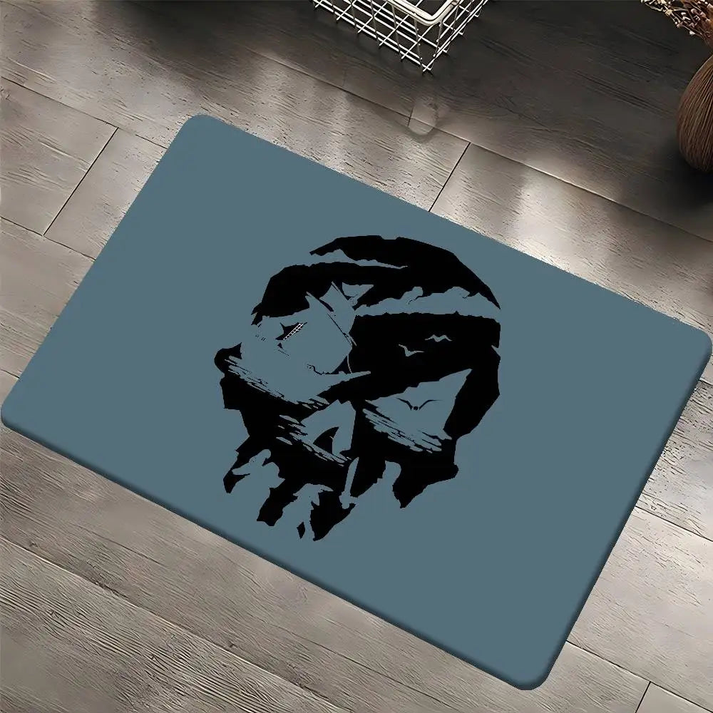Tapis de bain pirate dessin