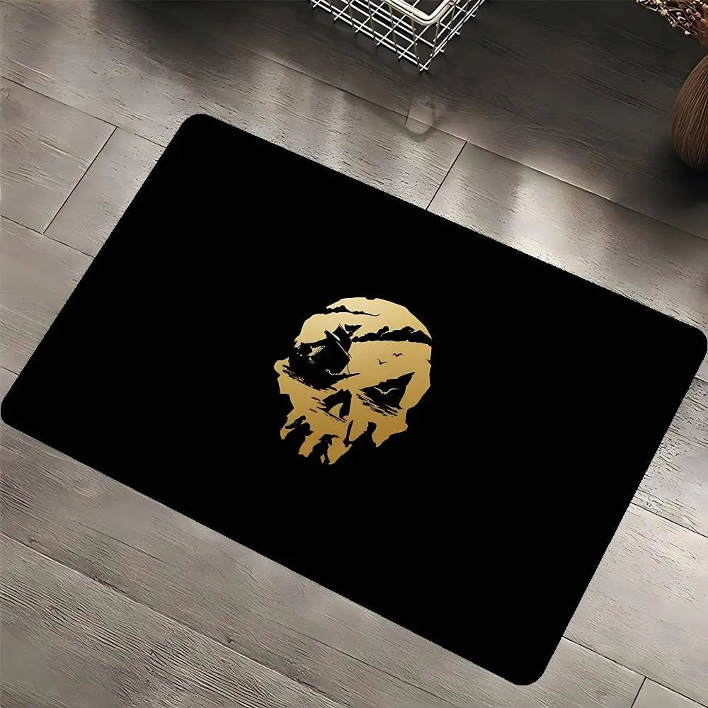 Tapis de bain pirate dessin jaune