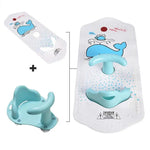 Tapis de bain pour bébé avec siège de douche pour bébé - Vignette | Douceur De Bain