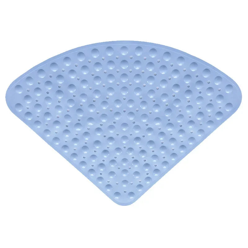 Tapis de bain pour baignoire d'angle PVC