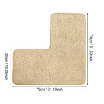 Tapis de bain pour douche d'angle - Vignette | Douceur De Bain