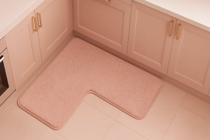 Tapis de bain pour douche d'angle cuisine 