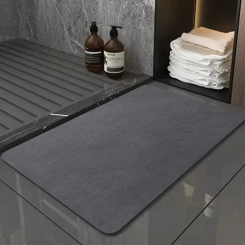 Tapis de bain qualité supérieure gris