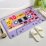 Tapis de bain rétro de cassettes audio - Vignette | Douceur De Bain