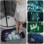 Tapis de bain rectangulaire antidérapant Kodama Princesse Mononoké - Vignette | Douceur De Bain