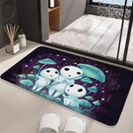 Tapis de bain rectangulaire antidérapant Kodama Princesse Mononoké - Vignette | Douceur De Bain