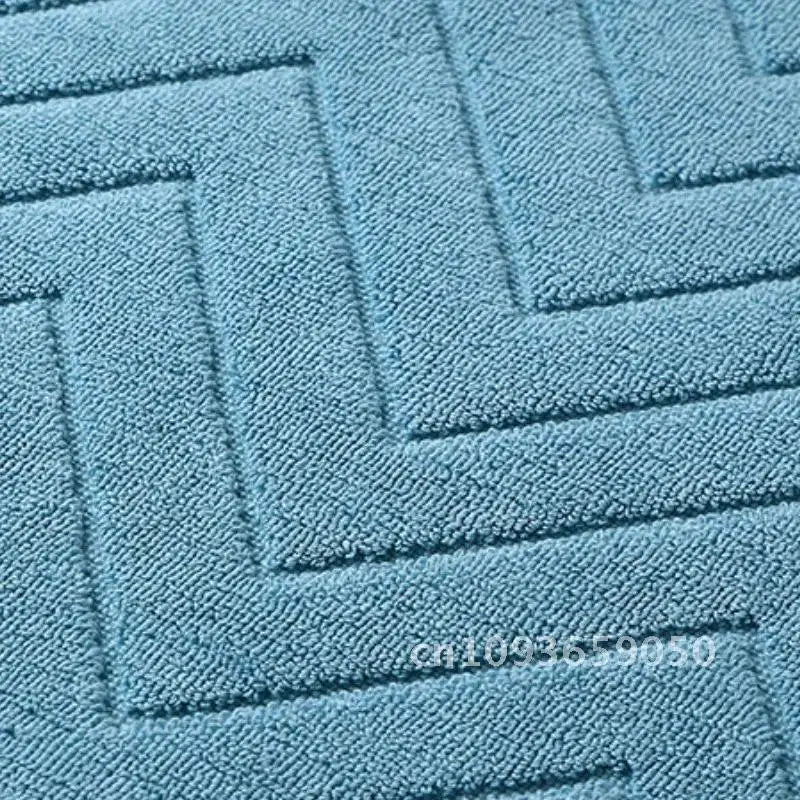 Tapis de bain scandinave coton 