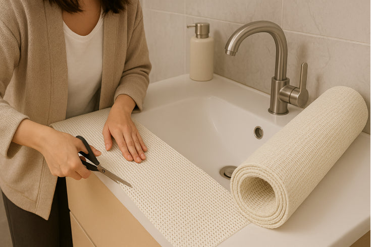 Tapis de bain silicone lavabo 