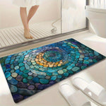 Tapis de bain spirale en galet - Vignette | Douceur De Bain