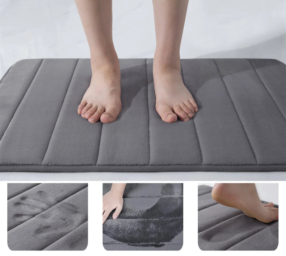 Tapis de bain super absorbant  43x61cm Polymères