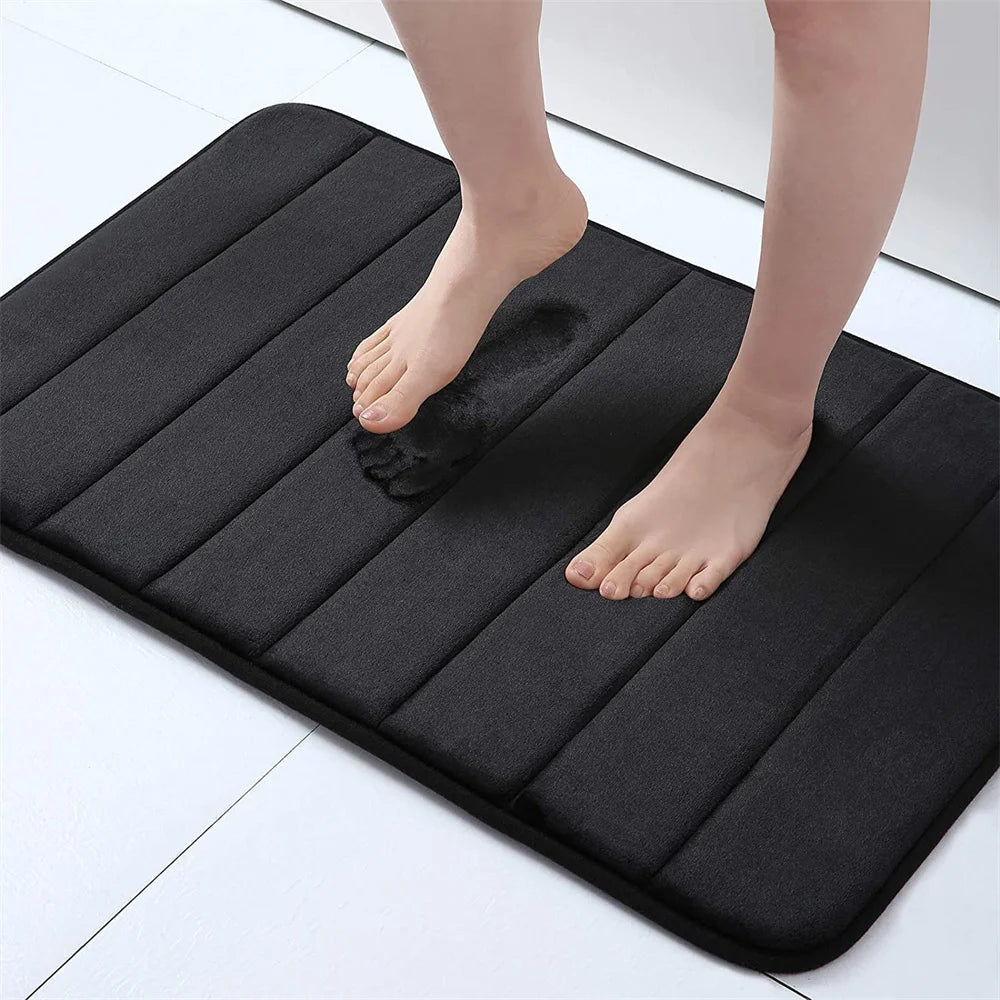 Tapis de bain super absorbant  43x61cm noir