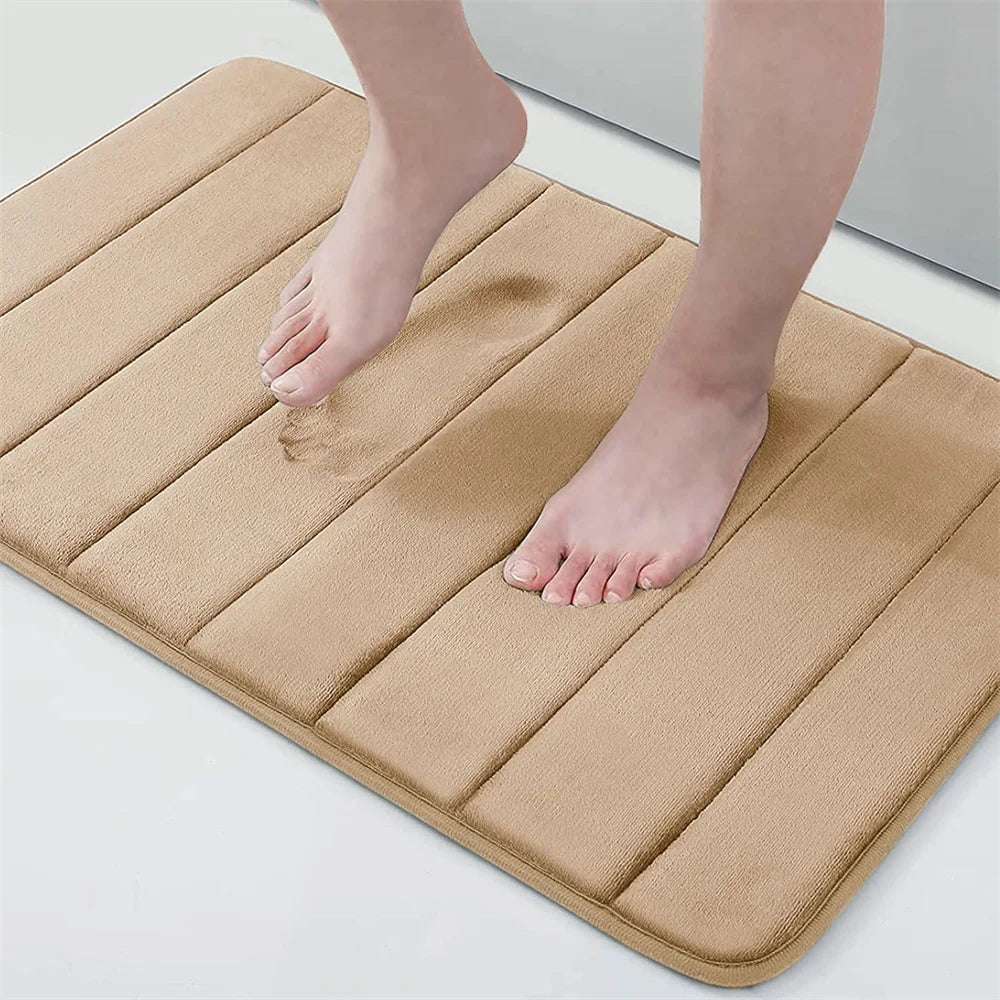 Tapis de bain super absorbant 61x119cm  beige