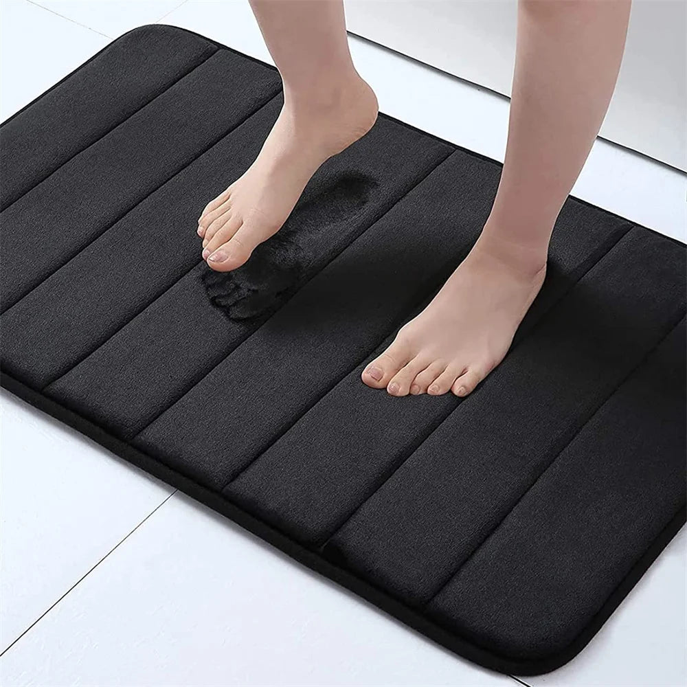 Tapis de bain super absorbant 61x119cm  noir